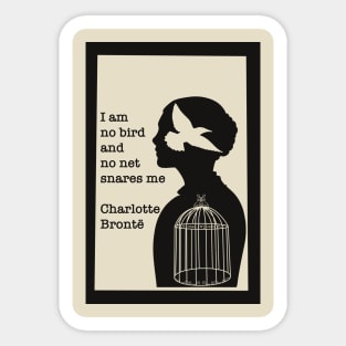 Jane Eyre, not a bird Sticker